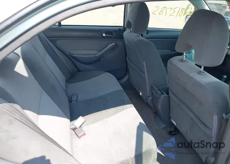 2004 Honda Civic Hybrid из США, поврежденный, VIN JHMES956X4S015650